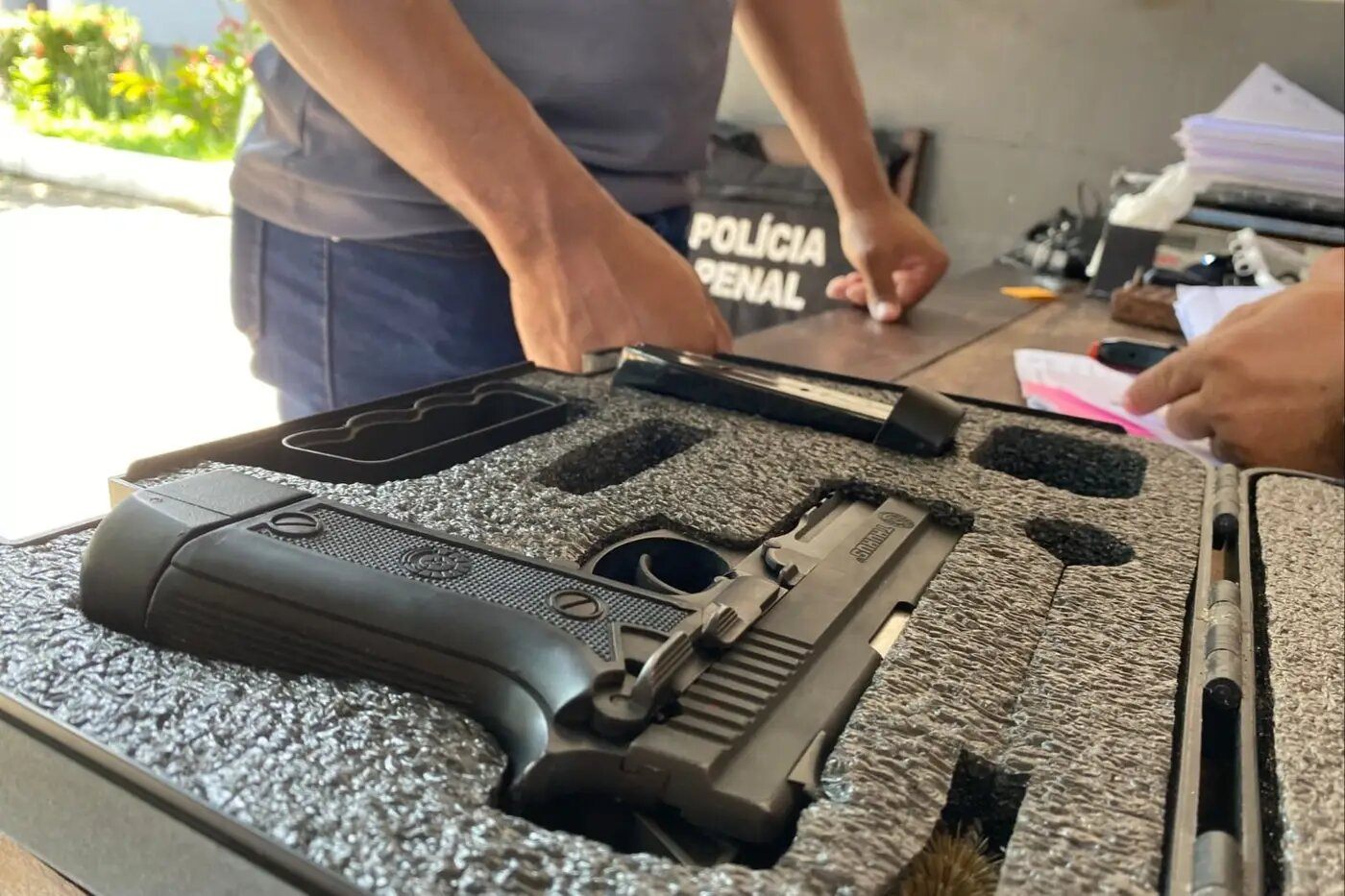 Seap realiza vistoria de equipamentos e armamentos em unidades prisionais