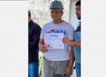 Internos da Seap recebem certificação do curso profissionalizante de pedreiro